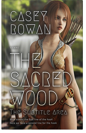 Premade Book Cover Iroko