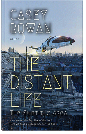 Pre Made Book Cover Cloud Burst