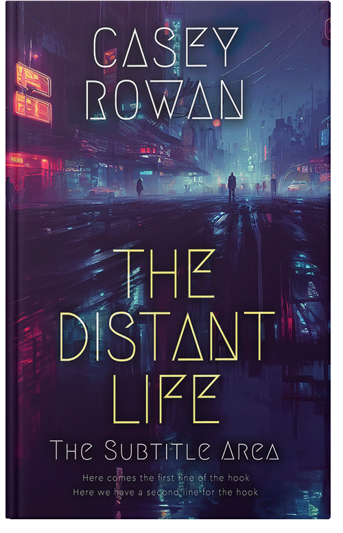 Front view of Premade Science Fiction Book Cover - Haiti