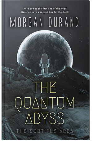 Pre Made Book Cover Outer Space