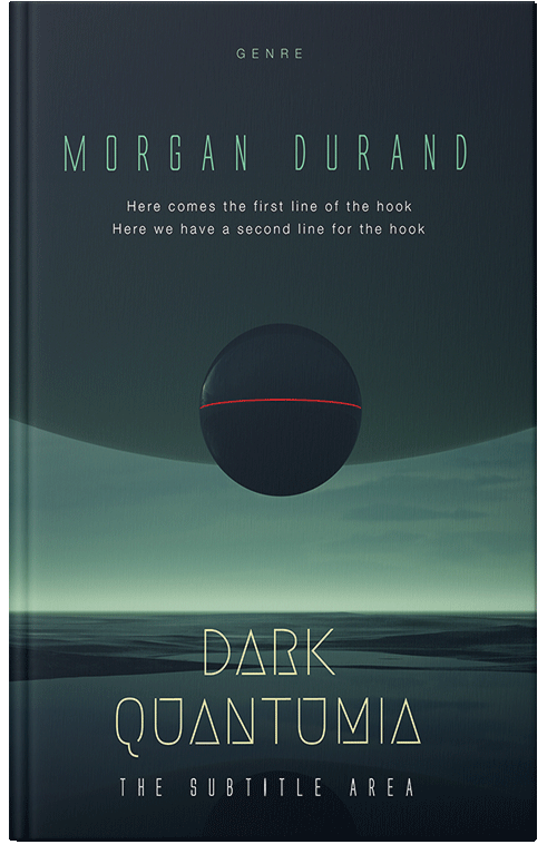 Front view of Premade Science Fiction Book Cover - Gable Green