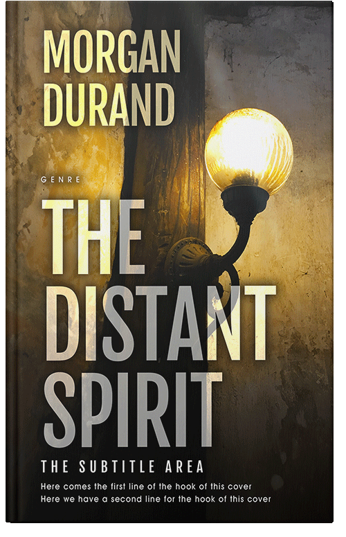 Front view of Premade Mystery & Thriller & Suspense Book Cover - Straw