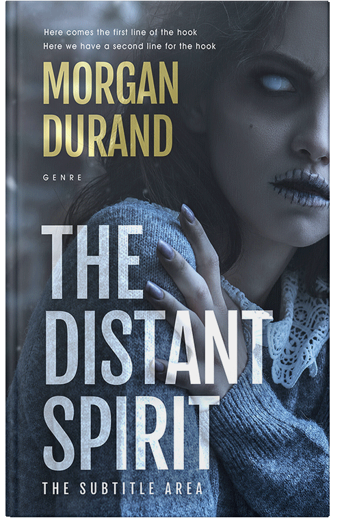 Front view of Premade Mystery & Thriller & Suspense Book Cover - Ebony Clay