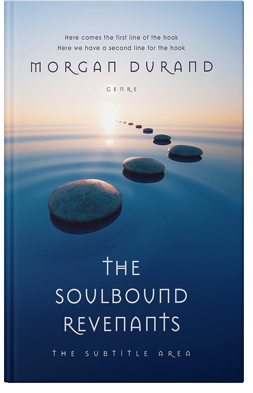 Front view of Premade Nature Book Cover - Madison