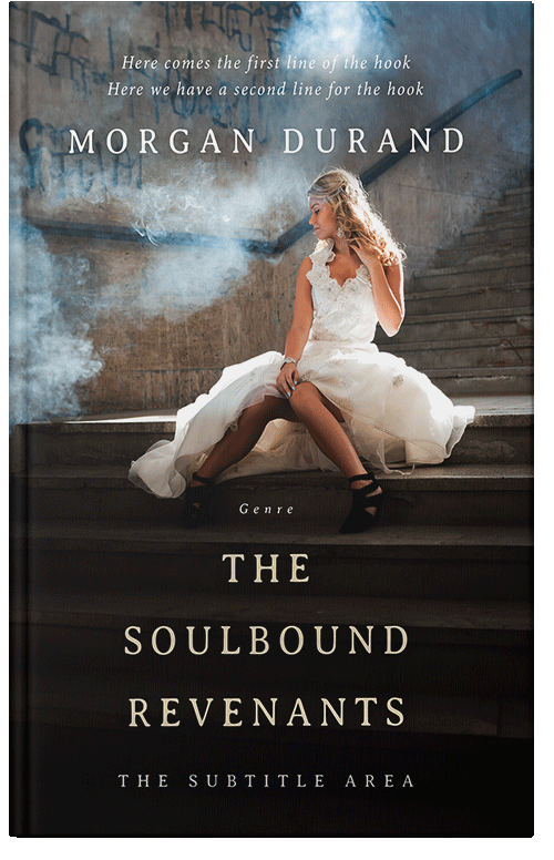 Front view of Premade Romance Book Cover - Tuatara