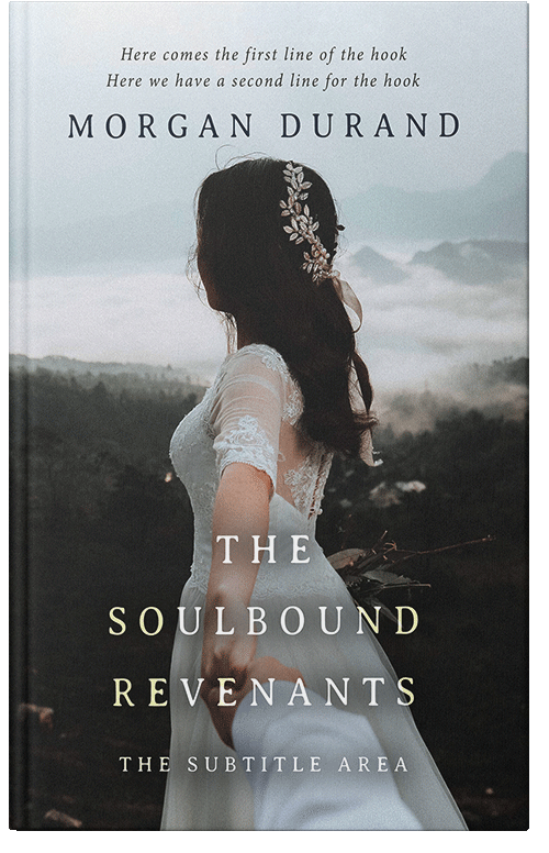 Front view of Premade Romance Book Cover - Silver Sand