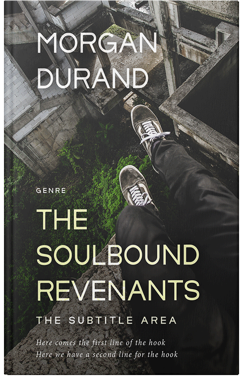 Front view of Premade Teen & Young Adult Book Cover - Heavy Metal