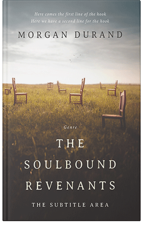 Premade Book Cover Quill Gray