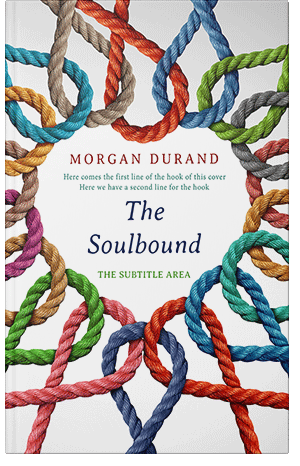 Premade Book Cover Blue Dianne