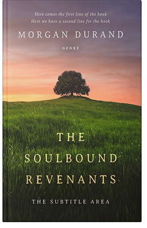 Pre Made Book Cover Lisbon Brown