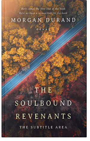 Premade Book Cover Woody Brown