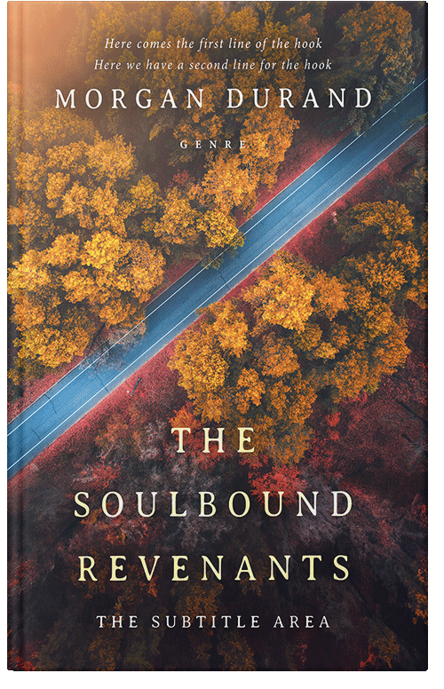 Front view of Premade Mystery & Thriller & Suspense Book Cover - Woody Brown