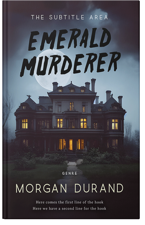 Front view of Premade Horror Book Cover - Baltic Sea