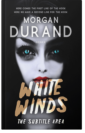 Pre Made Book Cover Silver Rust