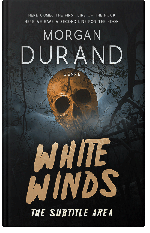 Front view of Premade Horror Book Cover - Sorrell Brown