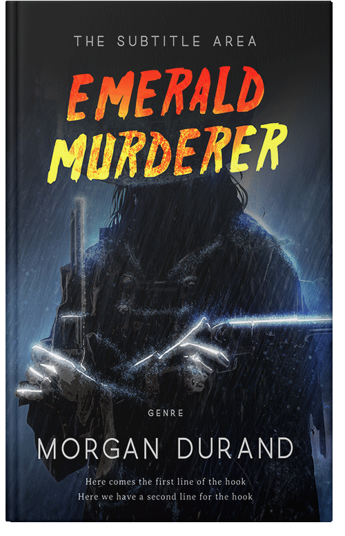 Front view of Premade Mystery & Thriller & Suspense Book Cover - Bunker