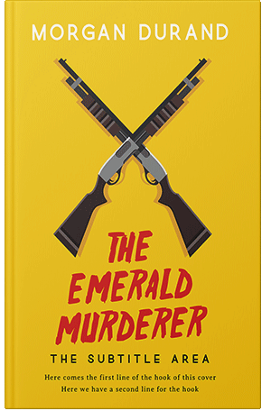 Pre Made Book Cover Ripe Lemon