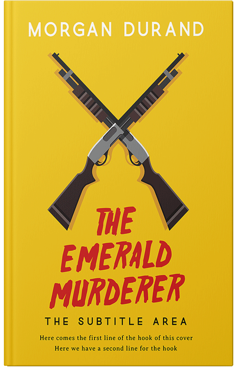 Front view of Premade Mystery & Thriller & Suspense Book Cover - Ripe Lemon