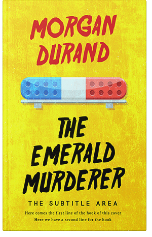 Pre Made Book Cover Ripe Lemon