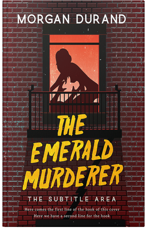 Front view of Premade Mystery & Thriller & Suspense Book Cover - Tamarind