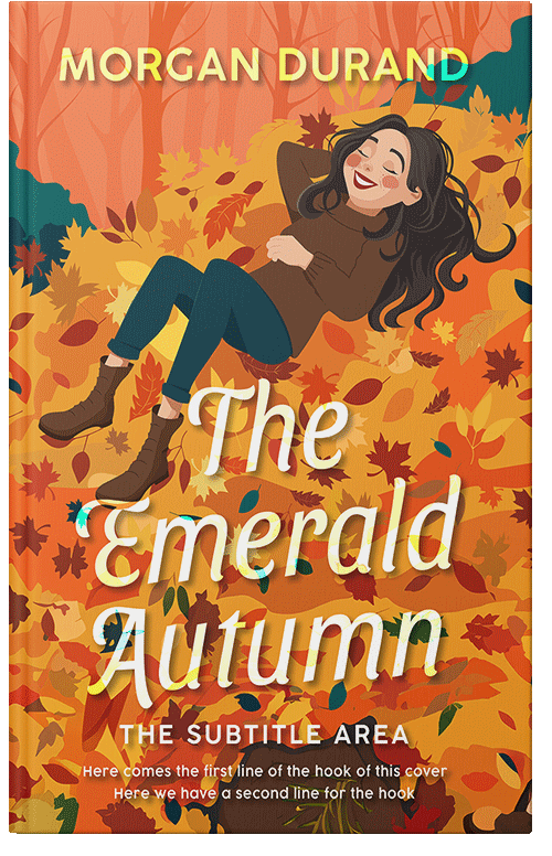 Front view of Premade Chick Lit Book Cover - Zest