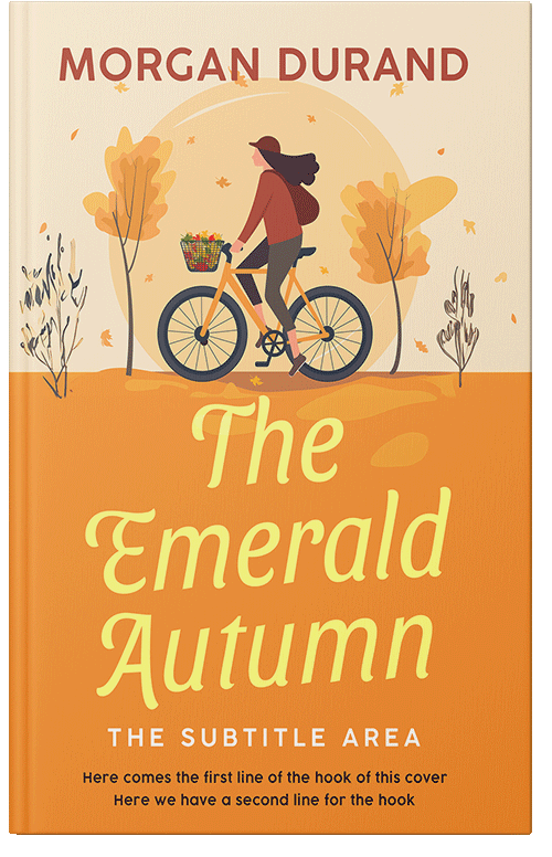 Front view of Premade Chick Lit Book Cover - Sea Buckthorn