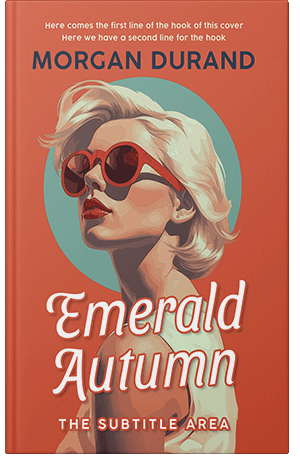 Premade Book Cover Fuzzy Wuzzy Brown