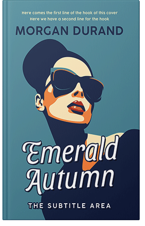 Pre Made Book Cover Wedgewood