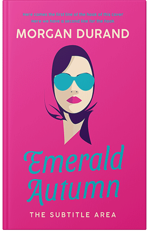 Premade Book Cover Cerise