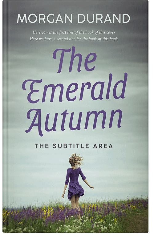 Front view of Premade Literary Fiction Book Cover - Conch