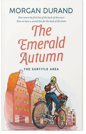 Pre Made Book Cover Vista White