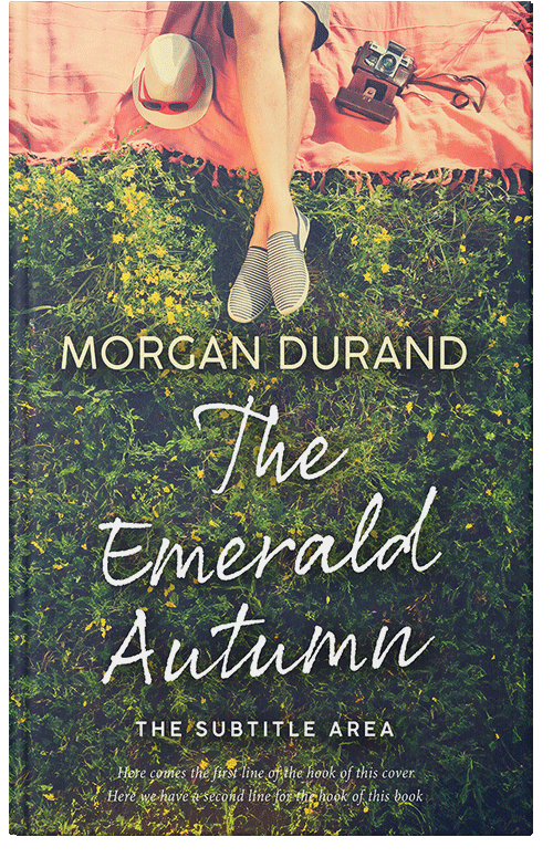 Front view of Premade Literary Fiction Book Cover - Cape Cod