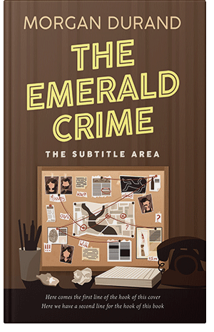 Premade Book Cover Cork