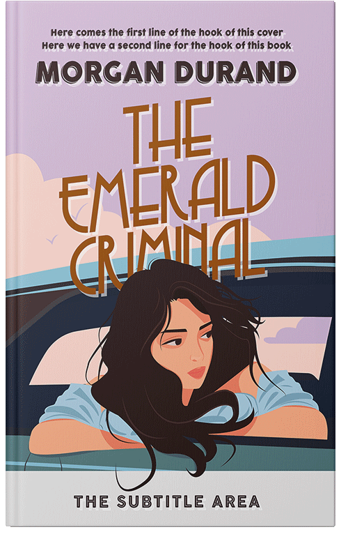 Front view of Premade Teen & Young Adult Book Cover - Thunder