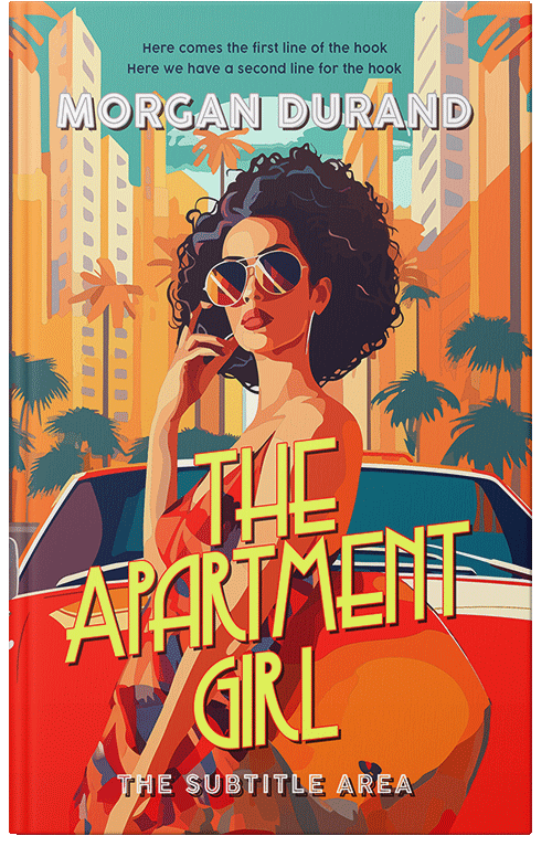 Front view of Premade Chick Lit Book Cover - Pickled Bluewood