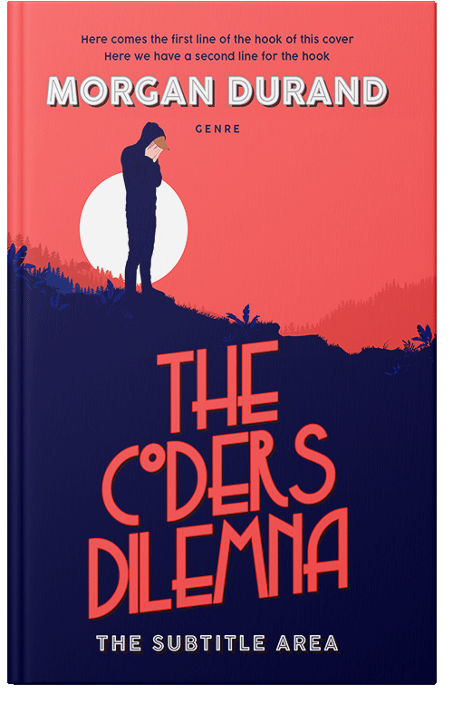 Front view of Premade Teen & Young Adult Book Cover - Deep Cove