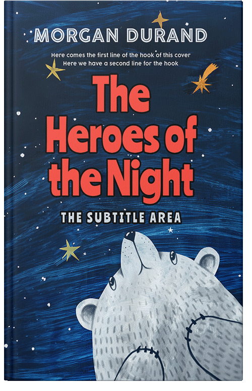 Front view of Premade Children's Book Cover - Downriver