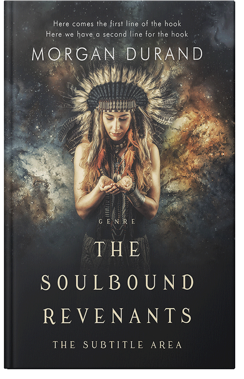 Front view of Premade Fantasy Book Cover - Tuatara