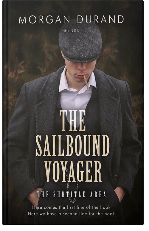 Front view of Premade Mystery & Thriller & Suspense Book Cover - Zeus