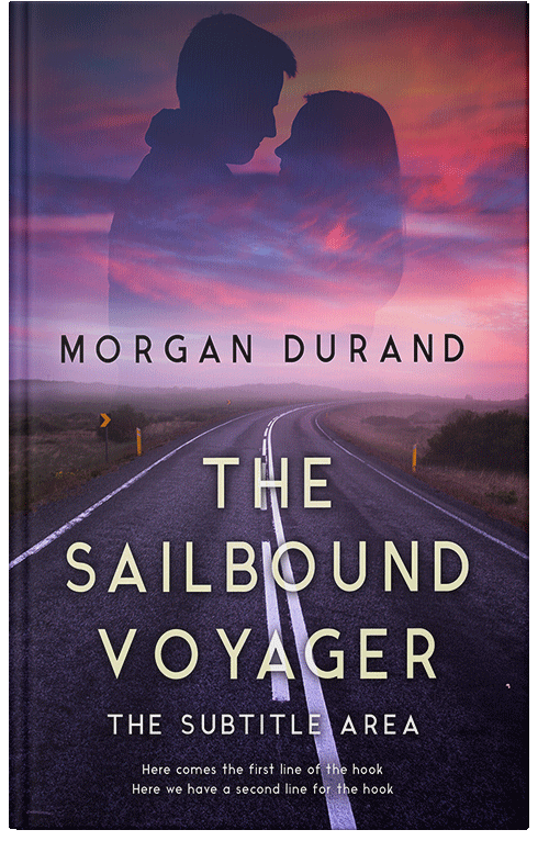 Front view of Premade Romance Book Cover - Revolver