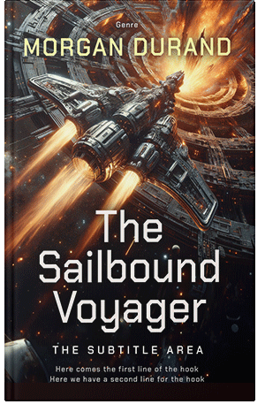 Pre Made Book Cover Brandy