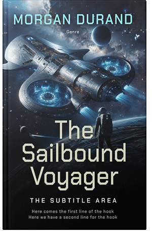 Pre Made Book Cover Mirage