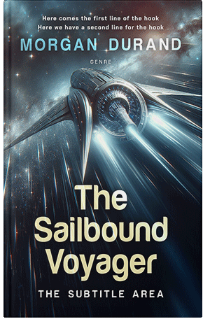 Pre Made Book Cover Mirage