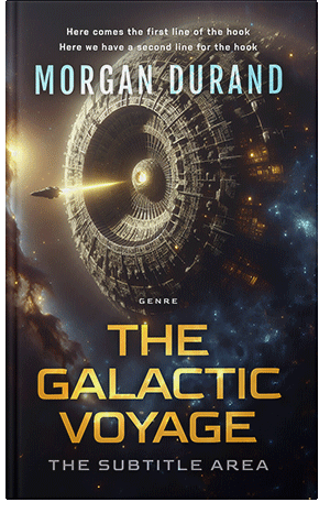 Premade Book Cover Thunder
