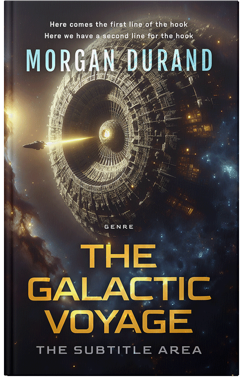 Front view of Premade Science Fiction Book Cover - Thunder