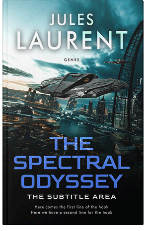 Premade Book Cover Nebula