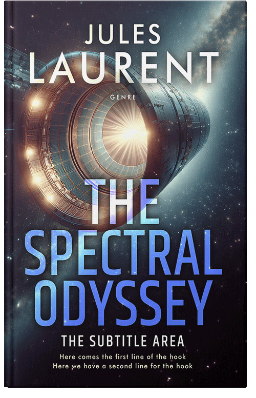 Front view of Premade Science Fiction Book Cover - Charade