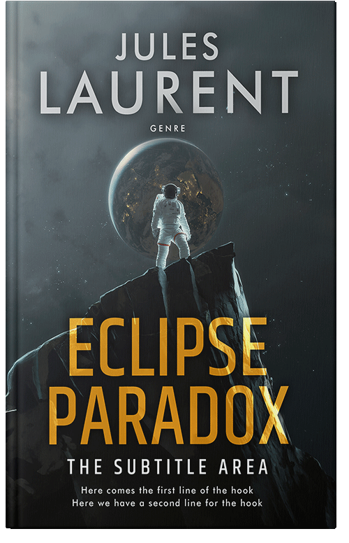 Front view of Premade Science Fiction Book Cover - Outer Space