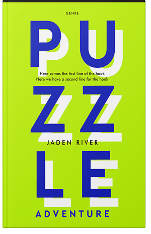 Pre Made Book Cover Lime