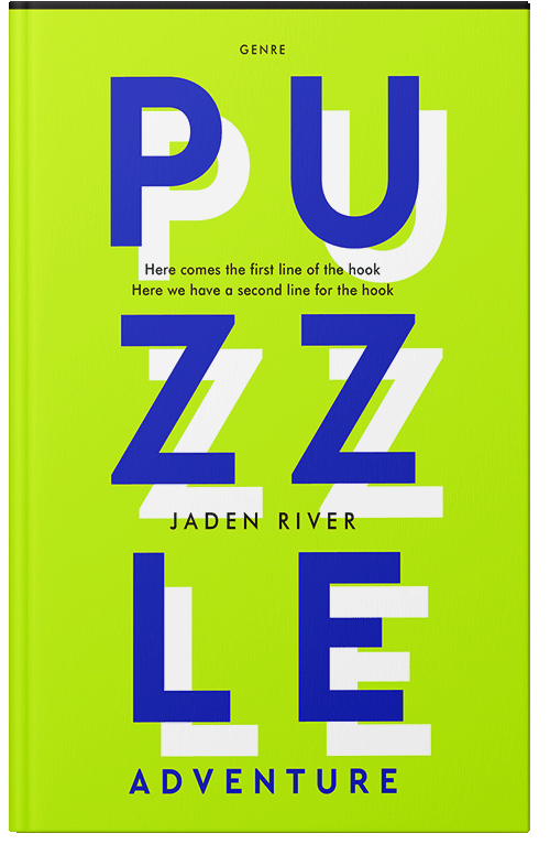 Front view of Premade Education Book Cover - Lime